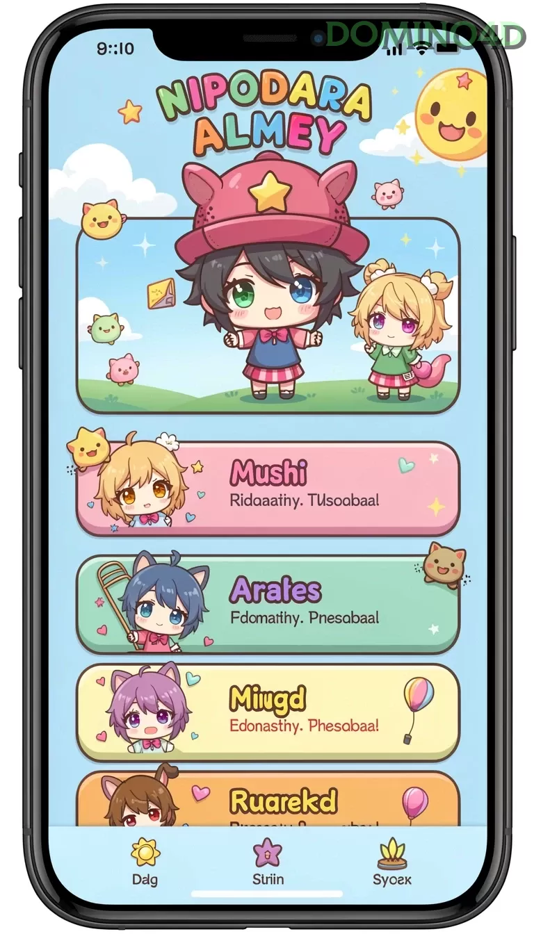 Cuplikan layar PROMO — aktivitas