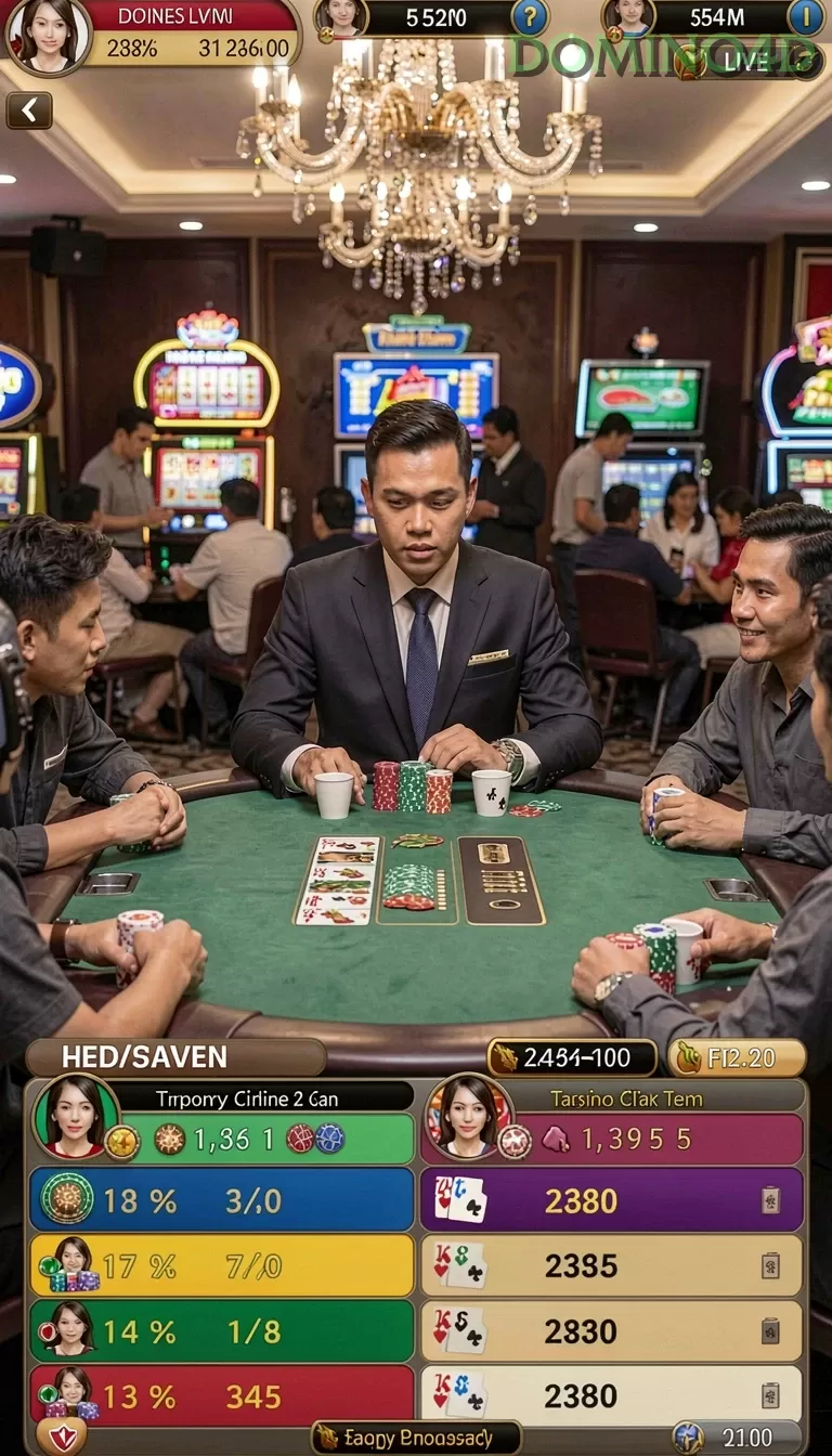 Cuplikan layar BOS138 — menu navigasi