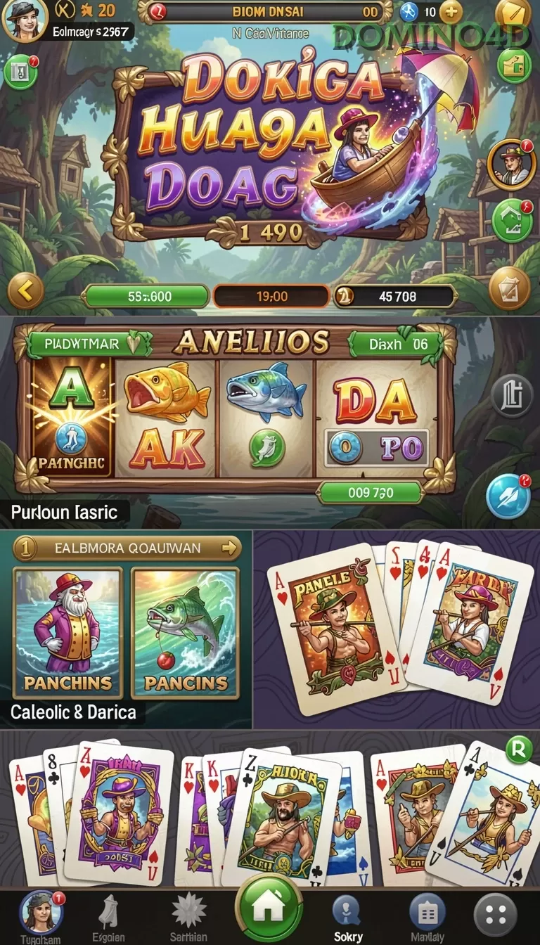 Cuplikan layar ALADDIN666 — menu navigasi